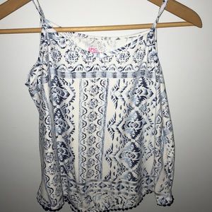 Girls tank top. For summer or under any cardigan.